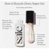 [Mini 5ml] Kem lót bắt sáng Saie glowy super gel starglow 