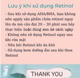  Kem dưỡng căng bóng chống lão hoá ngừa mụn RETINOL CREAM OBG 