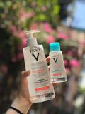  [HCM]Vichy - Nước Tẩy Trang Vichy Cho Da Nhạy Cảm Pureté Thermale Mineral Micellar Water 100ml - 200ml - 400ml 