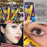  Mascara COLOSSAL Vàng Dưỡng Dày Mi Collagen gấp 10 lần Maybelline Chuốt Mi Không Lem Trôi 9.2ml 