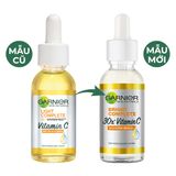  Garnier - Tinh Chất Garnier Tăng Cường Sáng Da Mờ Thâm Light Complete 30x Vitamin C Booster Serum 