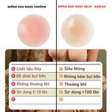  Dán Ti Cao Cấp Ko Lộ Viền Hàn Quốc EBLIN SIÊU MỎNG Hộp 3 cặp 