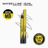  [HCM]Bút Kẻ Mắt Nước Sắc Mảnh Maybelline HyperSharp Liner Màu Đen 0.5g 