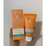  [HCM]Kem chống nắng không gây nhờn rít SPF 50 UVA +UVB Vichy Ideal Soleil Mattifying Face Fluid Dry Touch 50ml 