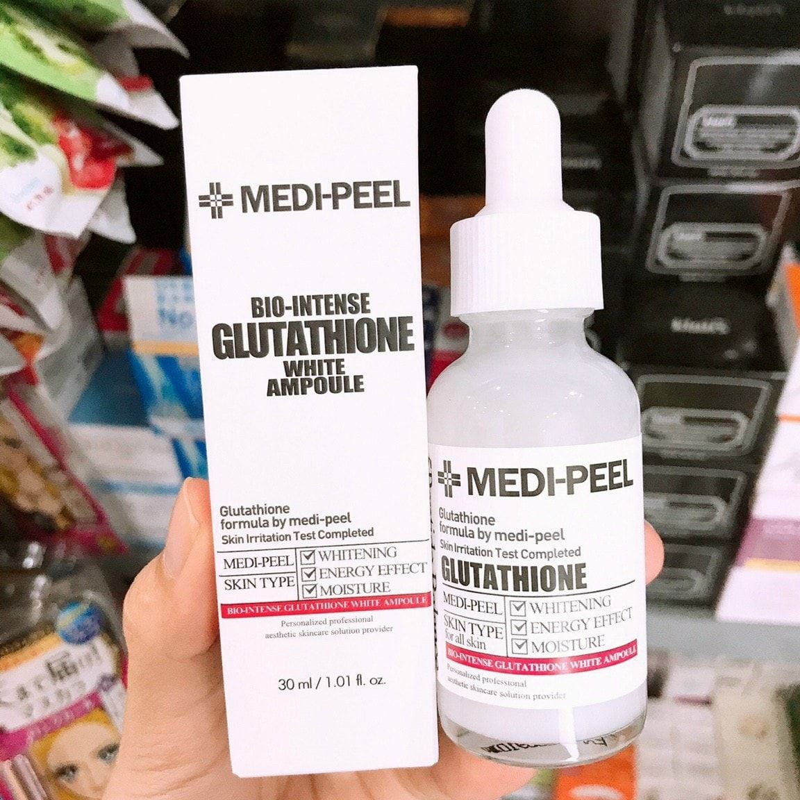 bio-intense glutathione white ampoule cch s dng Truyn Trng Medi Peel Bio Intense Gluthione 600 MEDI-PEEL Bio-Intense Glutathione White Ampoule