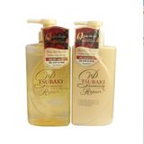  Bộ Gội Xả Phục Hồi Hư Tổn, Ngăn Rụng Tóc Tsubaki Premium Repair Conditioner 490ml 