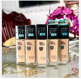  Maybelline - Kem Nền Lì Tự Nhiên Fit Me Matte Poreless Foundation 30ml [Có Vòi Nhấn] 