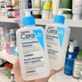  Sửa Rửa Mặt Tẩy Tế Bào Chết Cerave Renewing SA Cleanser 235ml 