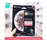  Mặt Nạ Garnier Gạo Đen, Than Tre Làm Sáng Da 28g 