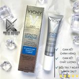  Kem dưỡng giúp giảm nếp nhăn & săn chắc da vùng mắt Vichy Liftactiv Eyes Supreme 15ml 