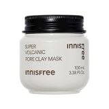  Innisfree  - Mặt Nạ Tro Núi Lửa Trị Mụn Đầu Đen, Chăm Sóc Lỗ Chân Lông Innisfree Super Volcanic Pore Clay Mask 2X 100ml 