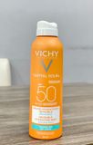  Kem Chống Nắng Vichy Dạng Xịt Cho Toàn Thân 200ml Ideal Soleil Invisible Hydrating Mist SPF 50 PA+++ UVB + UVA 