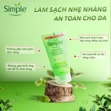  Combo Simple Làm Sạch & Cân Bằng Dịu Nhẹ Da Nhạy Cảm 3 Món 