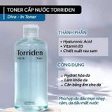  Toner dưỡng ẩm hồi phục da Torriden 300ML 