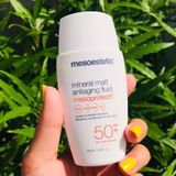  Kem chống nắng Mesoestetic Mesoprotech mineral matt spf50 