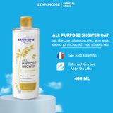  [Date 8/2023] Sữa Tắm, Rửa Mặt Stanhome Family Expert Không Xà Phòng Hương Yến Mạch Cho Da Dầu Mụn, Da Nhảy Cảm 400ml 