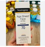  [Date 05/24] Kem chống nắng Neutrogena Age Shield Face Lotion Sunscreen, SPF70 88ml 