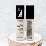  Kem Nền Kiềm Dầu Catrice All Matt Plus 18h Mỏng Mịn 