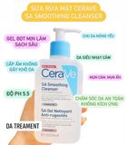  Sửa Rửa Mặt Tẩy Tế Bào Chết Cerave Renewing SA Cleanser 235ml 
