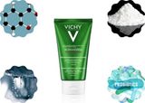  Sữa Rửa Mặt Vichy Normaderm Phyto Volcanic Mattifying Cleansing Cream 125ml 