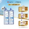 Bộ 2 nước tẩy trang tươi mát Micellar Water LOreal Paris 400mlx2