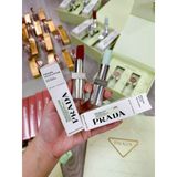  Set 2 Thỏi Son Prada Monochrome Soft Matter B103 + Prada Lalm Lip Optimizing care U000 3.8g 