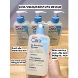  Sữa Rửa Mặt CeraVe SA Smoothing Cleanser Da Nhạy Cảm 20ml - 236ml 