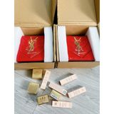  Túi Gift YSL Da Bóng Màu Đỏ Sang Trọng Cao Cấp Size 16x20cm 