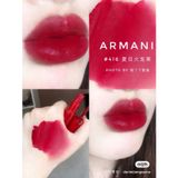 [Unbox] Son Kem Giorgio Armani Lip Maestro 416 Đỏ Hồng 