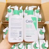  Sữa Rửa Mặt CeraVe Foaming Cleanser Sạch Sâu Cho Da Thường Đến Da Dầu 236ml - 473ml 