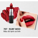  Son Mac Retro Matte Lipstick 3g Màu 707 - Ruby Woo 