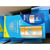  Sữa chống nắng dịu nhẹ cho da nhạy cảm Anessa Perfect UV Sunscreen Mild Milk 60ml + Serum đêm 12ml 
