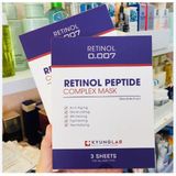  Mặt nạ Kyung Lab Retinol Peptide Hộp 3 Miếng 