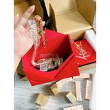  Túi Gift YSL Da Bóng Màu Đỏ Sang Trọng Cao Cấp Size 16x20cm 