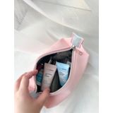  Túi Canvas Senademar Đựng Mỹ Phẩm Du Lịch Màu Hồng Dễ Thương 