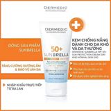  Kem Chống Nắng Dermedic Sunbrella Sun Protection Cream Dry And Normal Skin SPF 50+ 
