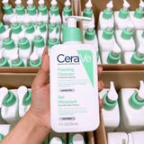 Sữa Rửa Mặt CeraVe Foaming Cleanser Sạch Sâu Cho Da Thường Đến Da Dầu 