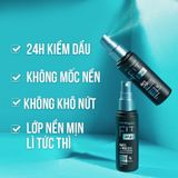  Xịt Khóa Nền, Cố Định Trang Điểm Kiềm Dầu, Mịn Lì Maybelline Fit Me Matte Poreless Setting Spray 60ml 