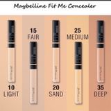  Kem Che Khuyết Điểm Mịn Lì Fit Me Concealer With Chamomile Extract 6.8ml 