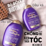  Dầu Gội - Xả Kích Thích Mọc Tóc Biotin & Collagen của Mỹ 385ml x 2 