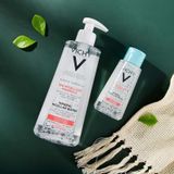  Vichy Nước Tẩy Trang Vichy Cho Da Nhạy Cảm Pureté Thermale Mineral Micellar Water 400ml 