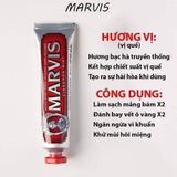 Kem đánh răng Marvis Đủ Hương 