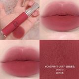  [Date 7/26] Son Lì 3CE Hazy Lip Clay Mịn Môi Cherry Fluff - Hồng San Hô 4g 