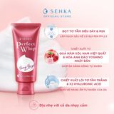  Sữa Rửa Mặt Senka Dưỡng Da Sáng Hồng Perfect Whip Berry Bright 100g 