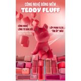  Gấu Bông Đỏ Teddy & Bông Tẩy Trang Teddy Mới Maybelline 