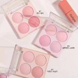  Bảng Má Hồng Dasique Blending Mood Cheek 4 Ô Tròn 16.8g 