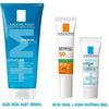 Set 3 Món La Roche-Posay Effaclar Foaming Gel Dành Cho Da Dầu Mụn