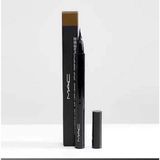  [Có tem phụ] Bút Kẻ Mắt Nước MAC Brushstroke Liner Eyeliner Liquide Brushbrown 0.67g Màu Nâu 