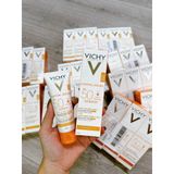  Kem Chống Nắng Vichy Chống Bụi Mịn Cho Da Dầu Mụn 50ml 