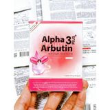  Bột Trắng Da Alpha Arbutin 3+ Ban Đêm Thái Lan Vỉ 10 viên (Mẫu Mới 2024) 